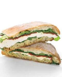 Sandwich with mozzarella and tomato - Recipes & Cookbook