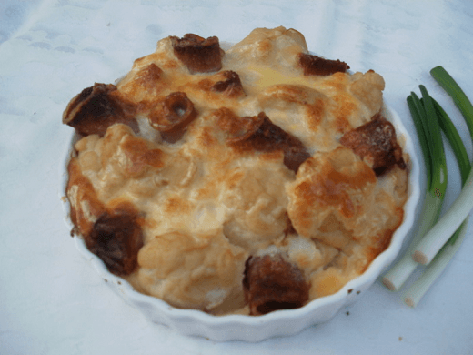 Cauliflower with prosciutto - Zuzana Grnja - Recipes and Cookbook online