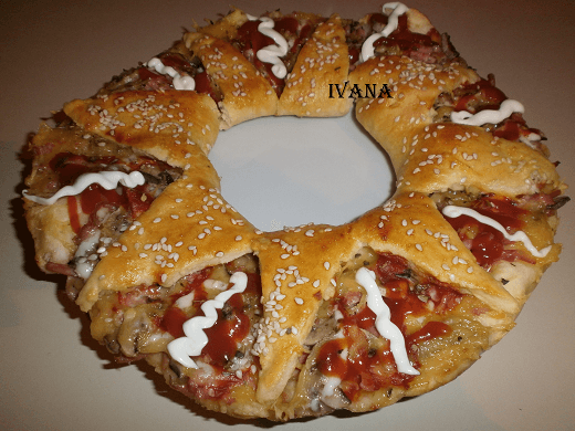 Pica cvet - Ivana Pešić - Recepti i Kuvar online - Pizza cvet
