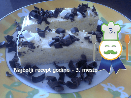 Gâteau crémeux aux noisettes - la meilleure recette de 2014 - 3ème place - Marija Mirković - Recettes et livre de recettes en ligne