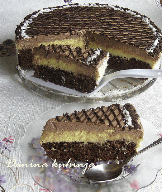 Čokoladna kokos torta - Dana Drobnjak - Recepti i Kuvar online